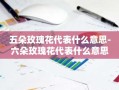 五朵玫瑰花代表什么意思-六朵玫瑰花代表什么意思