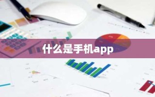 什么是手机app