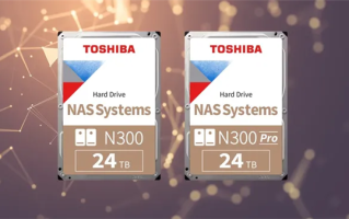 4700元买24TB：东芝发布NAS专用硬盘N300/Pro新版本