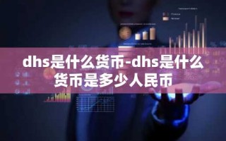 dhs是什么货币-dhs是什么货币是多少人民币