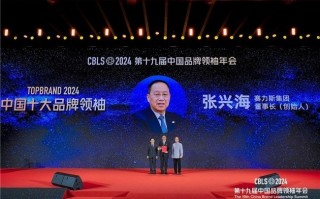 赛力斯张兴海当选2024中国十大品牌领袖