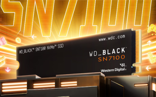 2049元 西数黑盘SN7100 NVMe SSD 4TB版本上市：读速7250 MB/s
