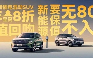 福特纵横领裕PHEV/领睿PHEV推3年至高8折回购等订车权益