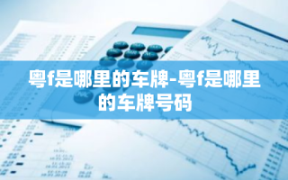 粤f是哪里的车牌-粤f是哪里的车牌号码