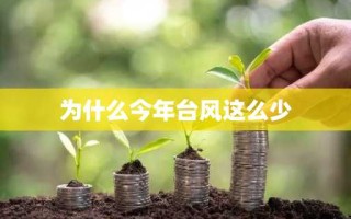 为什么今年台风这么少