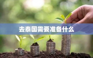 去泰国需要准备什么