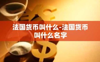 法国货币叫什么-法国货币叫什么名字