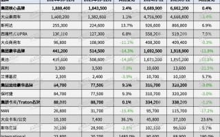 大众集团2024年全球交付量同比下跌2.3%