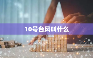 10号台风叫什么