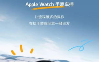 智己汽车官方：Apple Watch车控功能已成功上线