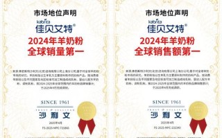 销量稳居全球第一！“领头羊”佳贝艾特持续领跑羊奶粉行业