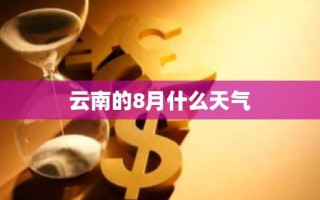 云南的8月什么天气