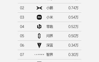 理想公布1月第二周周销量 新势力榜前三生变 知名新势力销量欠佳