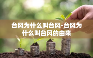 台风为什么叫台风-台风为什么叫台风的由来