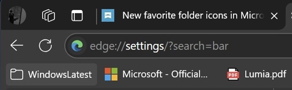微软Edge浏览器更新：收藏夹图标样式变了-第1张图片-芙蓉之城