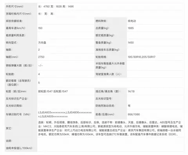 荣威D6实车首曝：磷酸铁锂电池+单电机 挑战秦PLUS EV-第4张图片-芙蓉之城