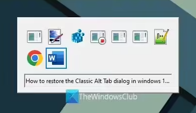 微软Win11 24H2隐藏改动：Alt+Tab经典任务视图回归无望！-第1张图片-芙蓉之城