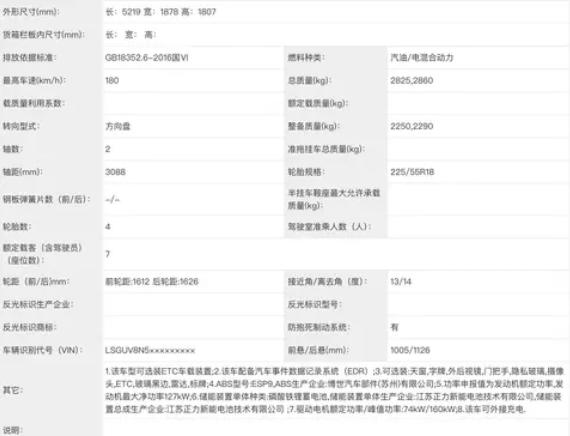 纯电续航111KM搭配1.5T插混：别克GL8 LS PHEV更多信息曝光-第3张图片-芙蓉之城