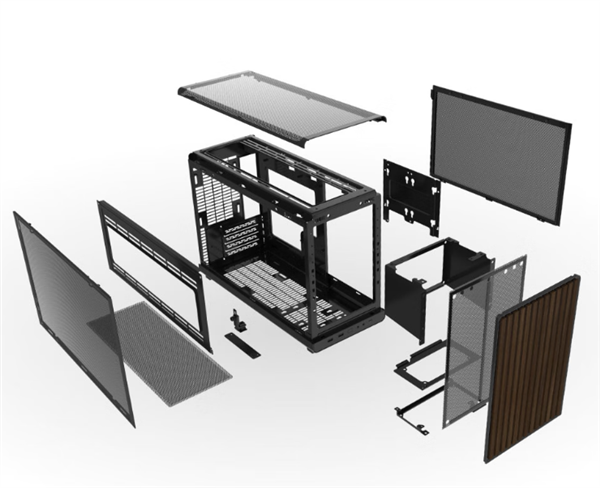 联力推出A3-mATX木纹机箱白色版：模块化免工具拆卸设计-第3张图片-芙蓉之城