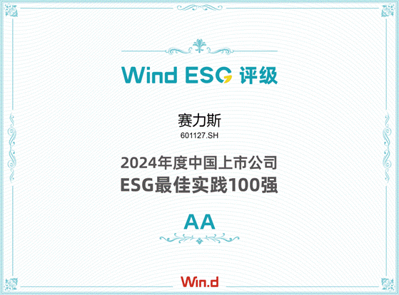 以创新驱动可持续发展 赛力斯打造新能源汽车ESG实践新样板-第4张图片-芙蓉之城