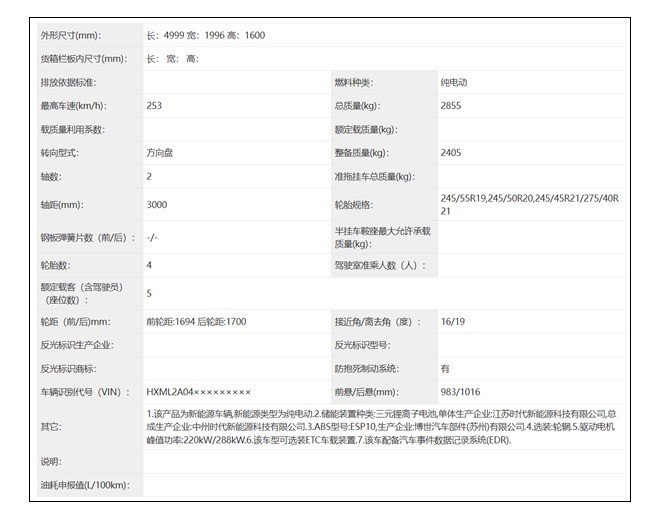 小米首款SUV“YU7”现身工信部官网，预计30万起步-第2张图片-芙蓉之城