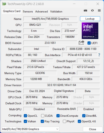 英特尔Arc B580 Limited Edition上手：轻松超越RTX 4060 2K档新选择-第6张图片-芙蓉之城