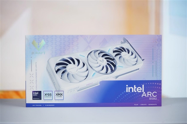 陶瓷般质感！铭瑄Intel Arc B580 iCraft 12G显卡图赏-第24张图片-芙蓉之城