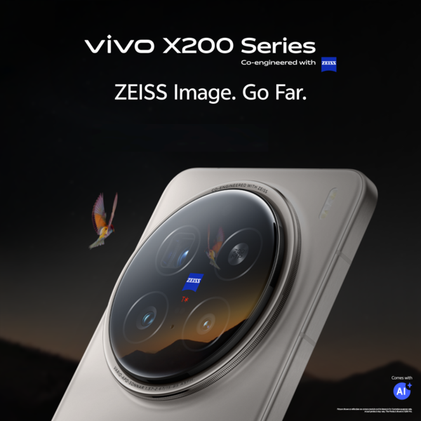 vivo X200/Pro海外开售 搭载天玑9400 顶配超8000元-第1张图片-芙蓉之城