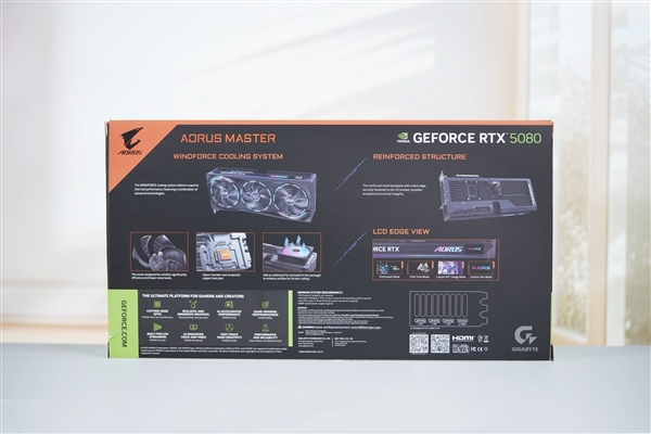 五彩斑斓的黑！技嘉RTX 5080 MASTER显卡图赏-第24张图片-芙蓉之城