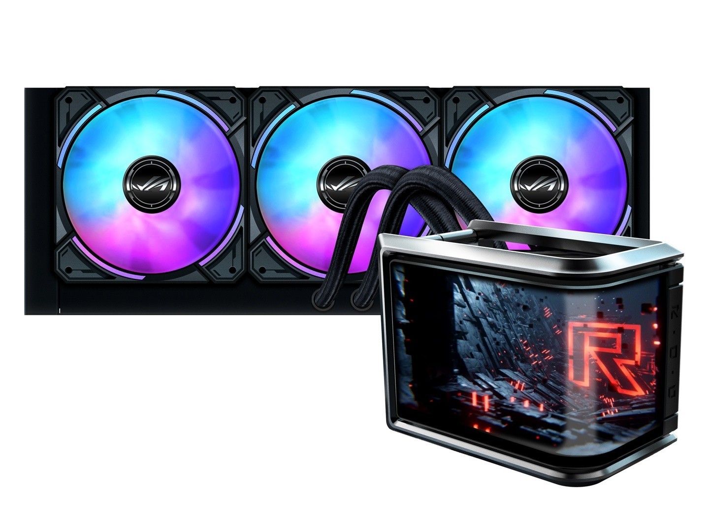 独特曲面屏水冷 华硕发布ROG Ryuo IV SLC 360 ARGB-第1张图片-芙蓉之城