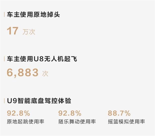 仰望U8车主玩疯了：2024年共原地掉头17万次-第2张图片-芙蓉之城