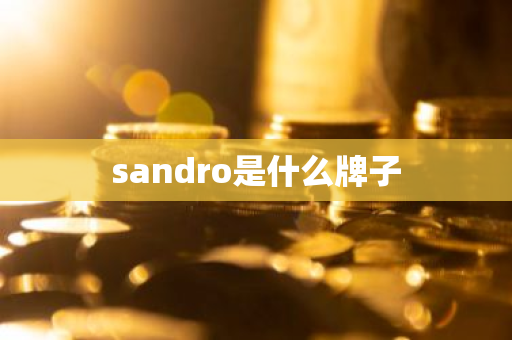 sandro是什么牌子-第1张图片-芙蓉之城