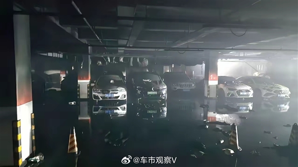 小区地库起火烧毁十几辆车 消防报告：小鹏电动车起火所致-第2张图片-芙蓉之城