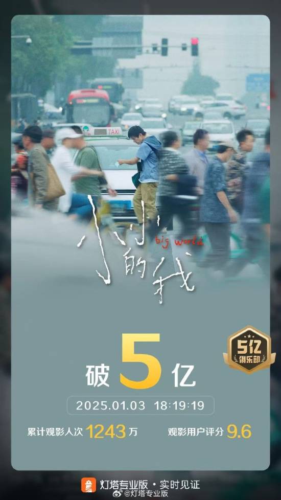 《小小的我》票房破5亿！易烊千玺演技炸裂-第1张图片-芙蓉之城