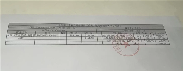 小米SU7停路边被踢了一脚 哨兵模式立功！踢车男子被送进拘留所跨年-第1张图片-芙蓉之城