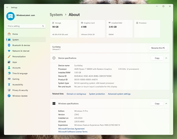微软Win11全新设置UI：更容易了解PC配置-第1张图片-芙蓉之城