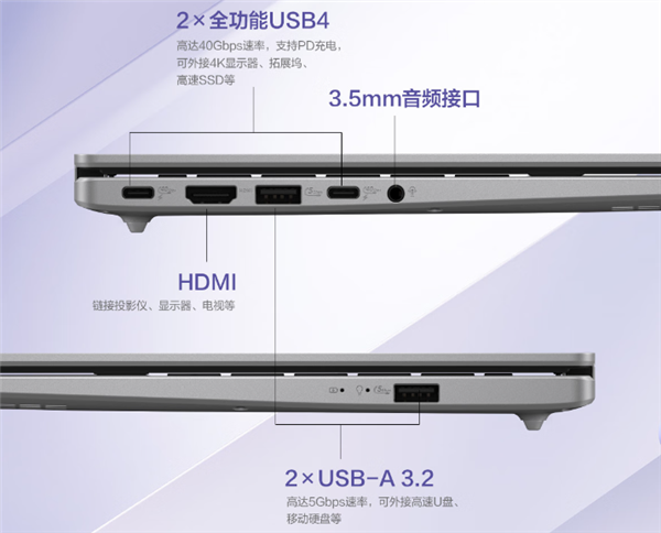 国补只要3199元！华硕无畏14 AI版2025发布：最便宜的骁龙X笔记本-第6张图片-芙蓉之城