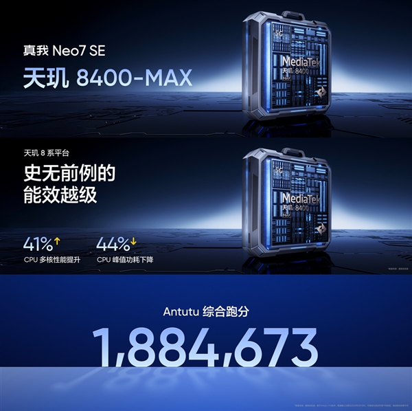 同档最强性能神机！真我Neo7 SE正式发布：1530元起-第4张图片-芙蓉之城