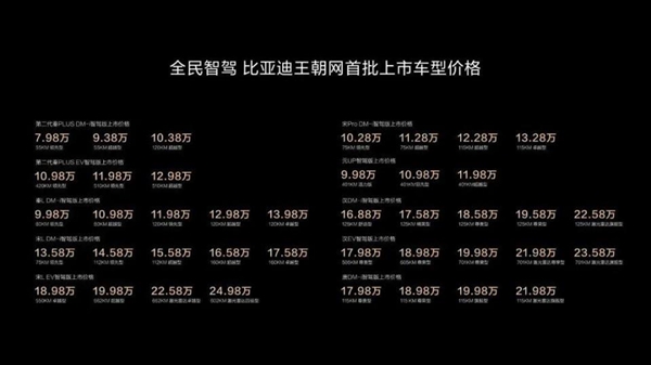 比亚迪智驾下饺子 7万的车也有NOA 王传福：要像安全带一样标配-第6张图片-芙蓉之城