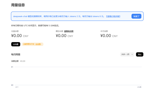 DeepSeek API开放平台恢复充值服务并调整价格-第1张图片-芙蓉之城