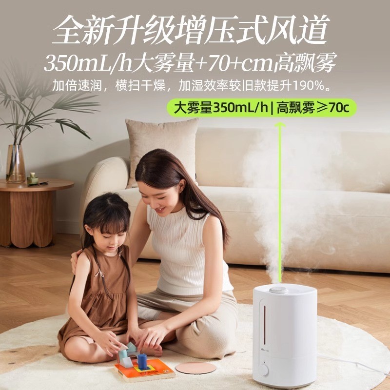 小熊加湿器：孕妇婴儿卧室必备神器，到手价75元-第1张图片-芙蓉之城