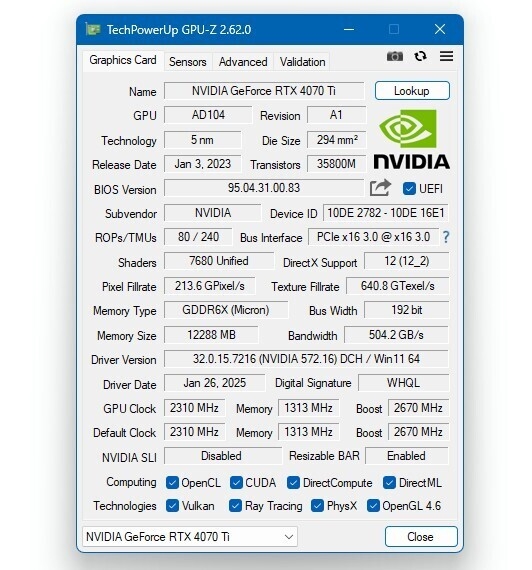 GPU-Z升级正式支持RTX 50：最烫的热点温度消失了-第2张图片-芙蓉之城