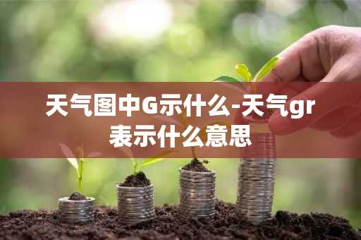 天气图中G示什么-天气gr表示什么意思-第1张图片-芙蓉之城