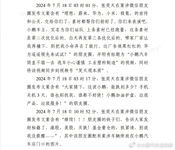 车主称小鹏汽车工业塑料制造 谁买谁上当！被判向小鹏道歉并赔偿-第3张图片-芙蓉之城