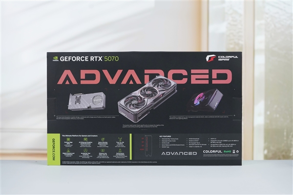 红圈圆环吸睛！七彩虹iGame RTX 5070 Advanced OC显卡图赏-第28张图片-芙蓉之城