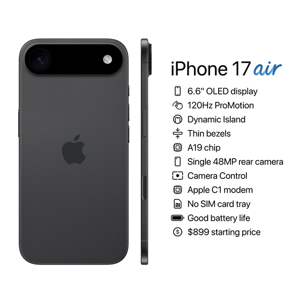 你真的需要超薄手机吗 iPhone 17 Air揭秘-第4张图片-芙蓉之城