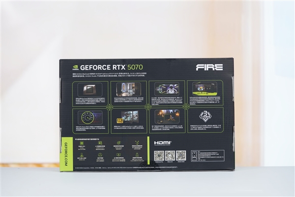 三折大扇叶！影驰RTX 5070 FIRE显卡图赏-第17张图片-芙蓉之城