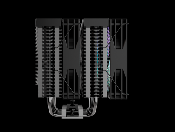 安耐美推出ETS-TD60D-ARGB风冷散热器：双塔双风扇设计-第2张图片-芙蓉之城