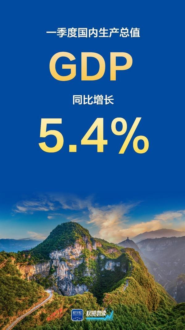 权威数读｜5.4%！向新向好、开局良好-第1张图片-芙蓉之城
