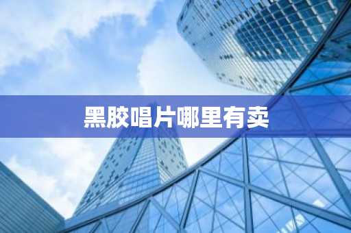 黑胶唱片哪里有卖-第1张图片-芙蓉之城